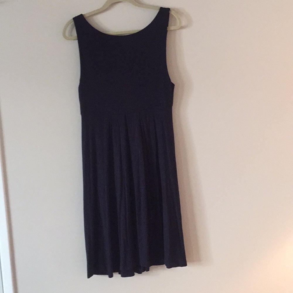 Versatile navy JCrew dress with beautiful details - Picture 3 of 5
